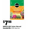 Miracle-Gro Cactus, Palm And Succulent Mix - $7.98