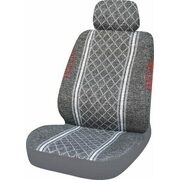 Universal Bucket Seat And Headrest Covers - Grey - $11.99 (Up to 45% off)