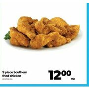 9 Piece Southern Fried Chicken - 12.00