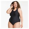 Women+ Half-zip Swimsuit In Black - $32.94 ($6.06 Off)