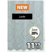 Larke Shower Curtains - $11.99 (20% off)