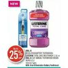 Oral-B Revolution Battery Toothbrush, Listerine Total Care Mouthwash  Or Oral-B Clic Manual Toothbrush Brush Heads  - Up to 25% of