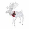 Canvas 4' LED Arctic White Moose  - $119.99