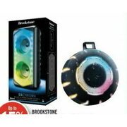 Brookstone Rugged Beat, Dx or Sx Chroma Bluetooth Speakers - Up to 15% off