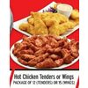 Hot Chicken Tenders Or Wings - $9.99