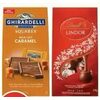 Lindt Lindor or Ghirardelli Chocolate Bags - $8.49