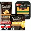 Black Diamond or Cracker Barrel Sliced Cheese or Snacks  - 2/$9.00 ($3.58 off)
