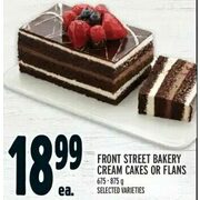 Front Street Bakery Cream Cakes Or Flans - $18.99