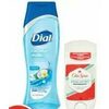 Dial Body Wash, Old Spice High Endurance Or Lady Speed Stick  Antiperspirant/deodorant - $4.99