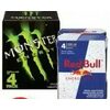 Monster Or Red Bull Energy Drink - $7.99