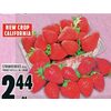Strawberries - $2.44